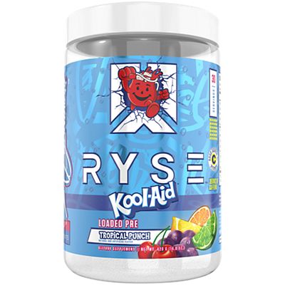 RYSE Loaded Pre-Workout - Kool-Aid Tropical Punch (14.8 Oz. / 30 Servings)