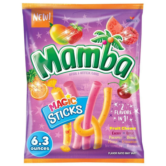 Mamba Magic Sticks Fruit Chews - 6.3oz