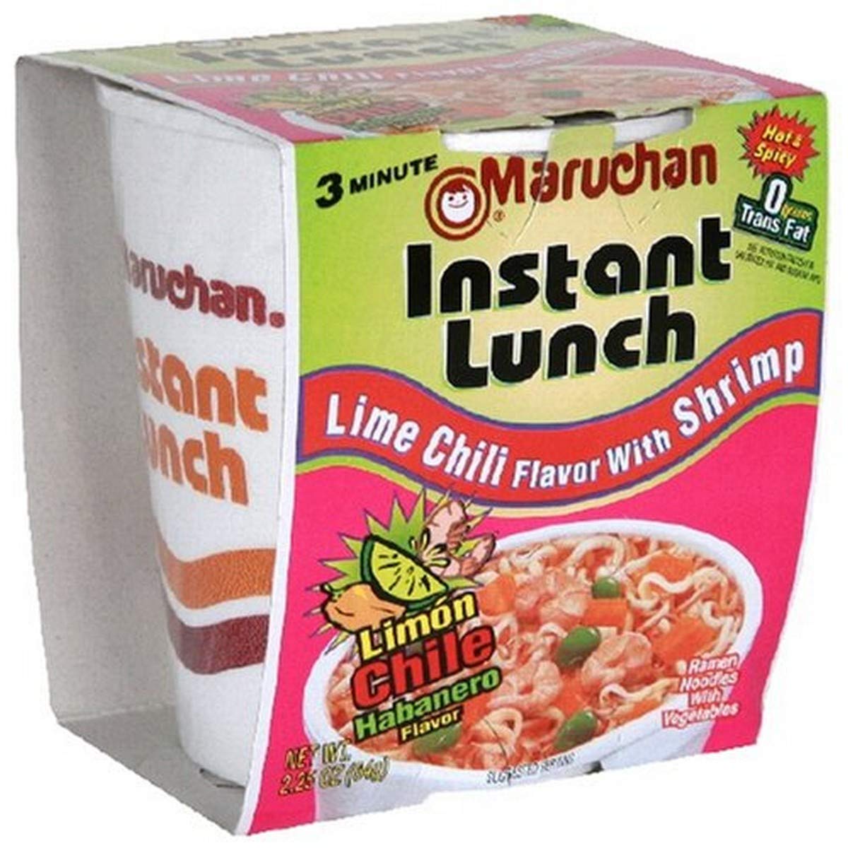 Maruchan Instant Lunch, Lime Chili with Shrimp, 2.25 oz