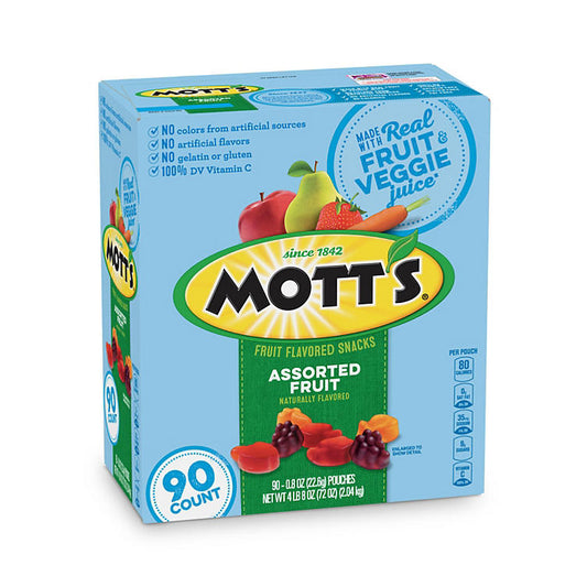 Mott's Fruit Flavored Snacks Assorted Fruit (90 ct.)