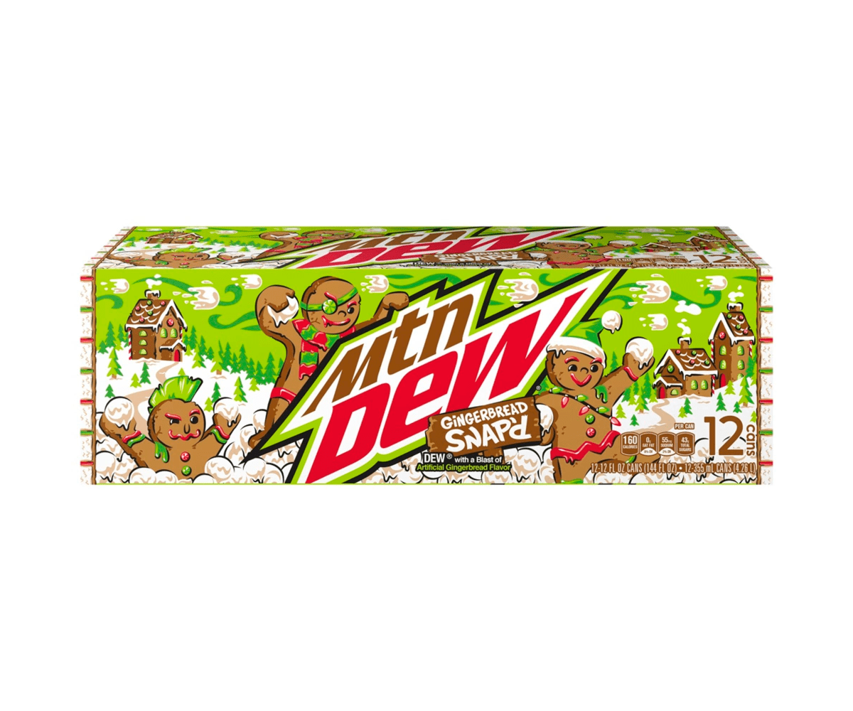 Mountain Dew Gingerbread - USA