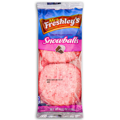 Mrs Freshley's Pink Snowballs-120 g