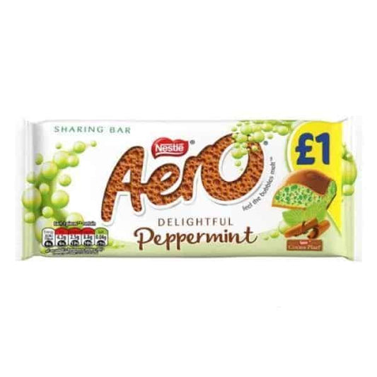 NESTLE AERO BLOCK PEPPERMINT 15X90G