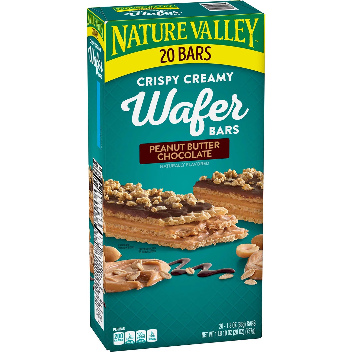 Nature Valley Peanut Butter Chocolate Wafer Bar (20 ct.)