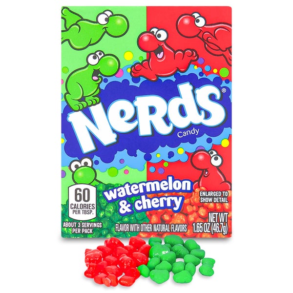 Nerds Candy Watermelon & Cherry - 1.65 oz.