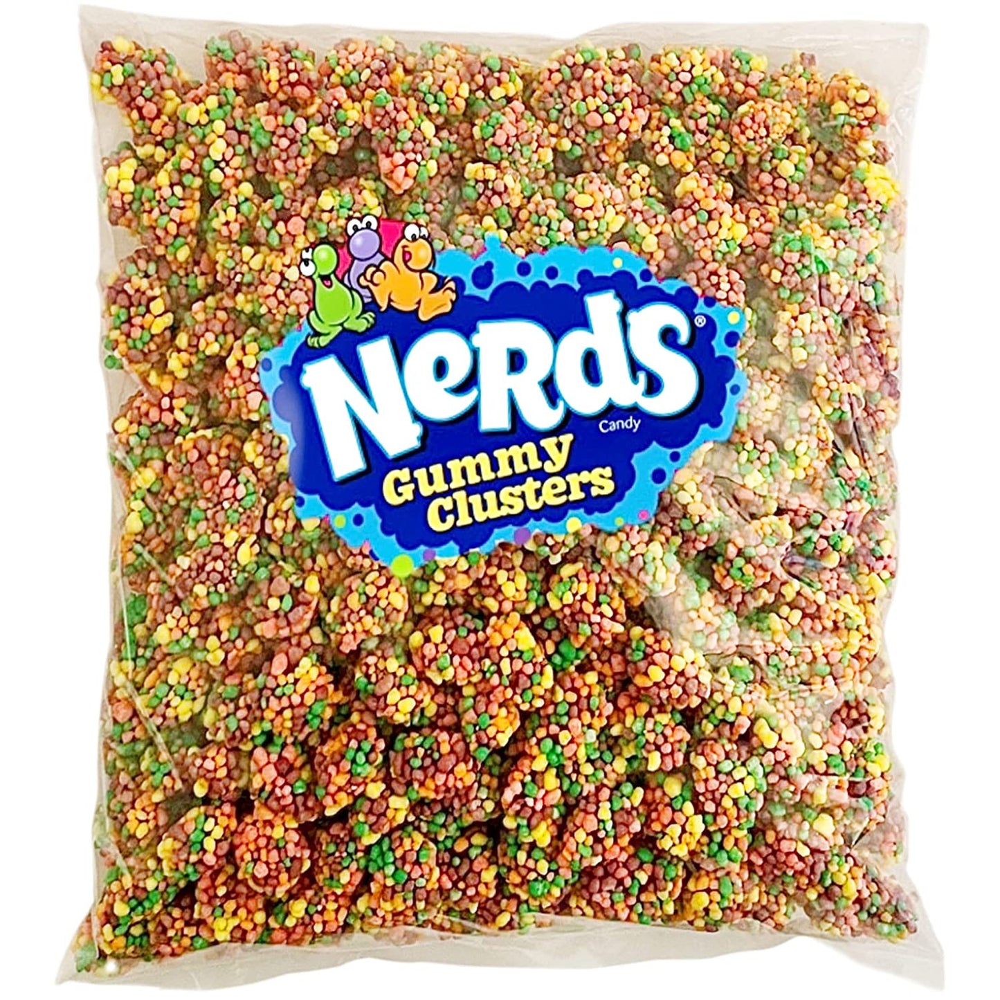 Nerds Gummy Clusters 2lb, Bulk Gummy Candy Pack – Tangy and Sweet Gummy Clusters with Chewy Interior – Bite-Sized Gummy Candy for Party Supplies, Snacks, Birthday, Holiday