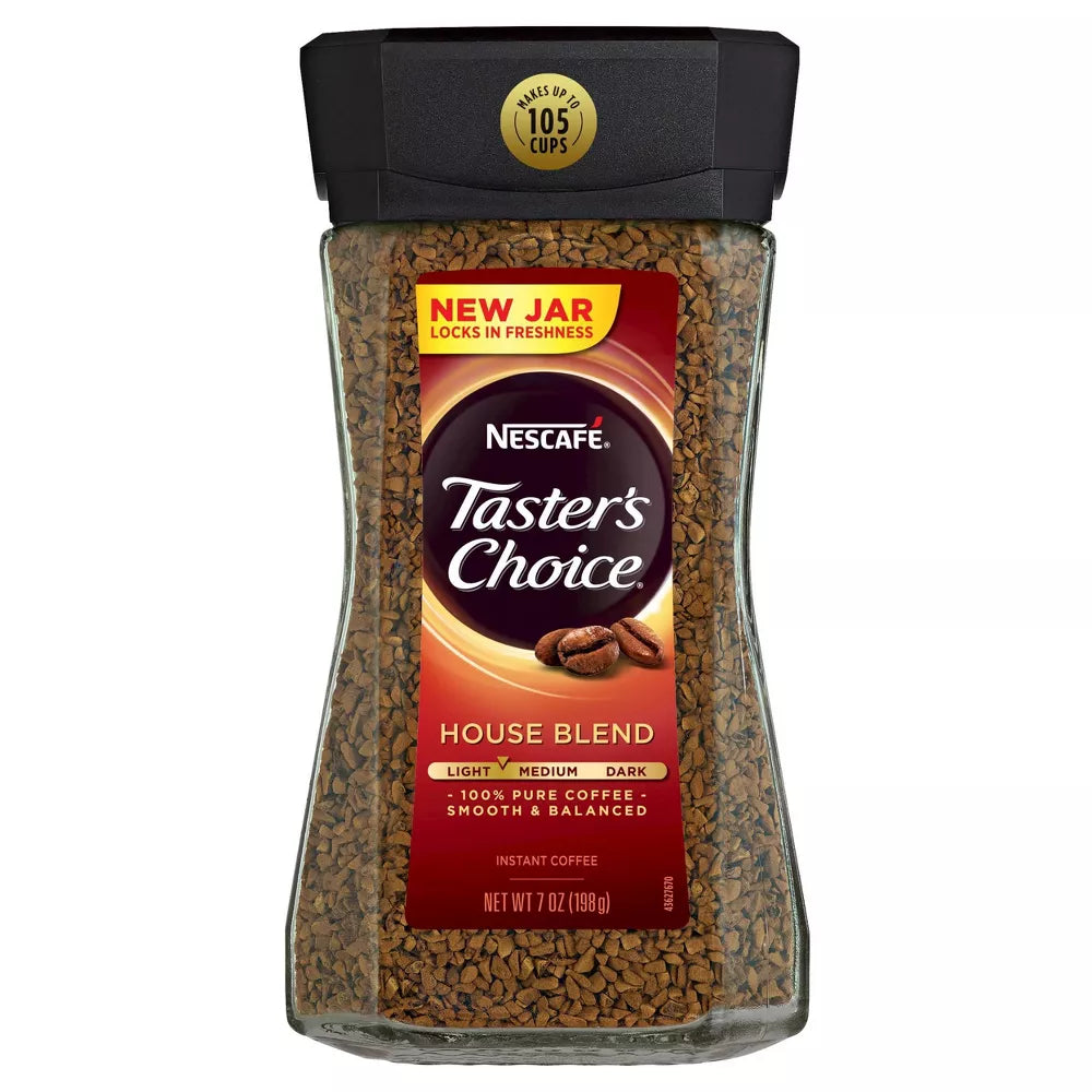 Nescafe Taster's Choice House Blend Light Roast Instant Coffee - 7oz