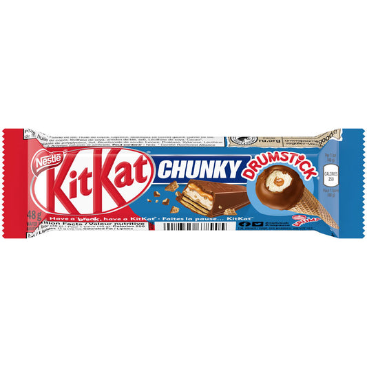 Nestle Kit Kat Chunky DRUMSTICK - 48g - ULTRA RARE Limited Edition