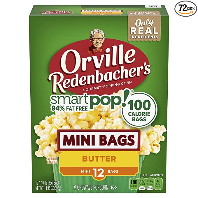 Orville Redenbacher's SmartPop! Butter Popcorn,13.96 Ounce (Pack of 6)