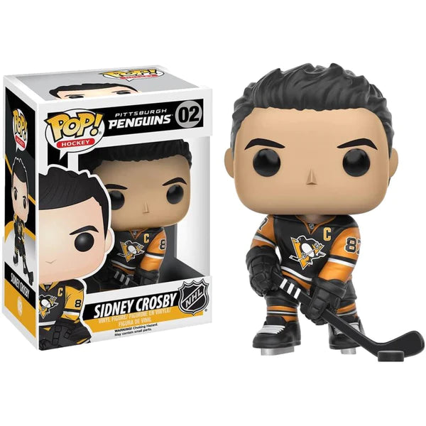 NHL Stars: Sidney Crosby (Pittsburgh Penguins) POP Figure - Funko Pop - Limited Edition - DISCONTINUED - ULTRA RARE Collectiable