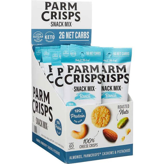 ParmCrisps Snack Mix, Ranch, 1.50 oz, 12-count