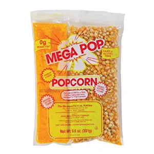 Perfectware - Popcorn 8oz -6ct 8oz Popcorn Portion Packs (Box of 6 Portion Packs)