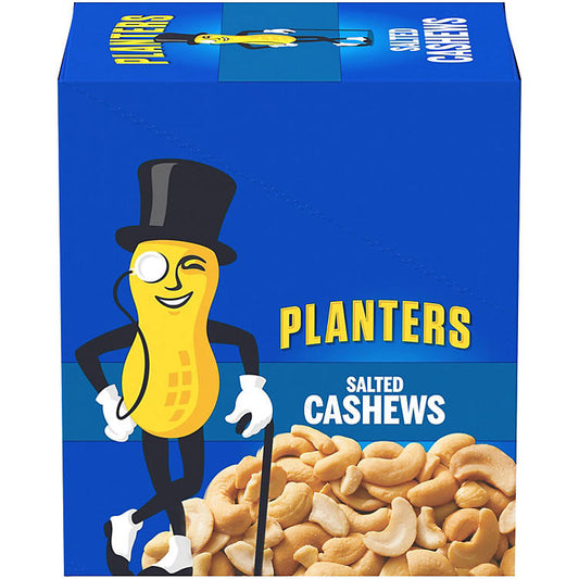 Planters Salted Cashews (1.5 oz., 18 ct.)