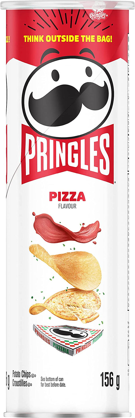 Pringles Pizza Chips, 156 Grams