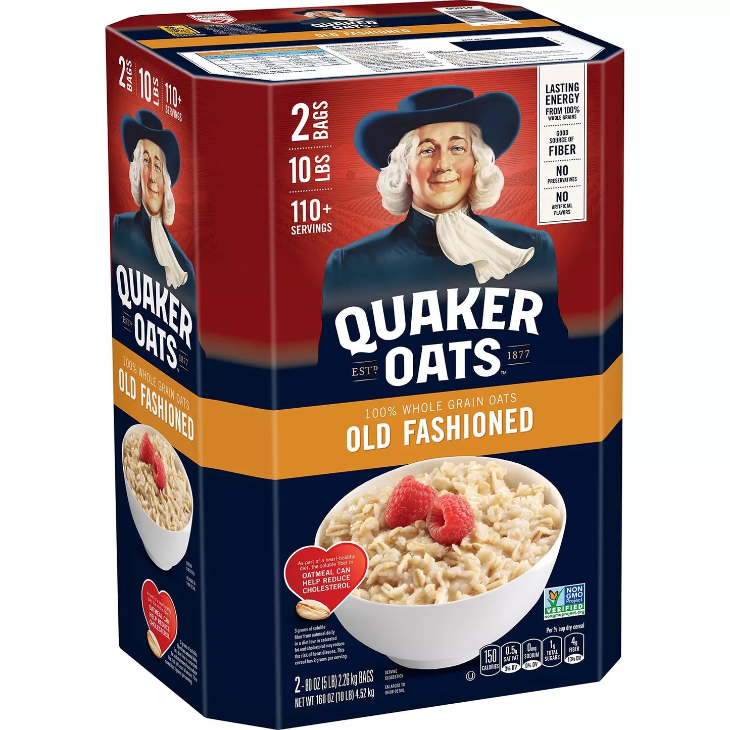 Quaker Old Fashioned Oats (5 lb., 2 pk.)