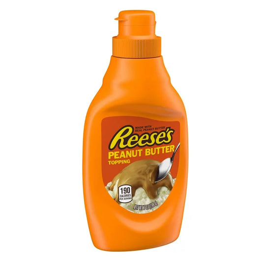 REESE'S Peanut Butter Topping, 7 Ounces