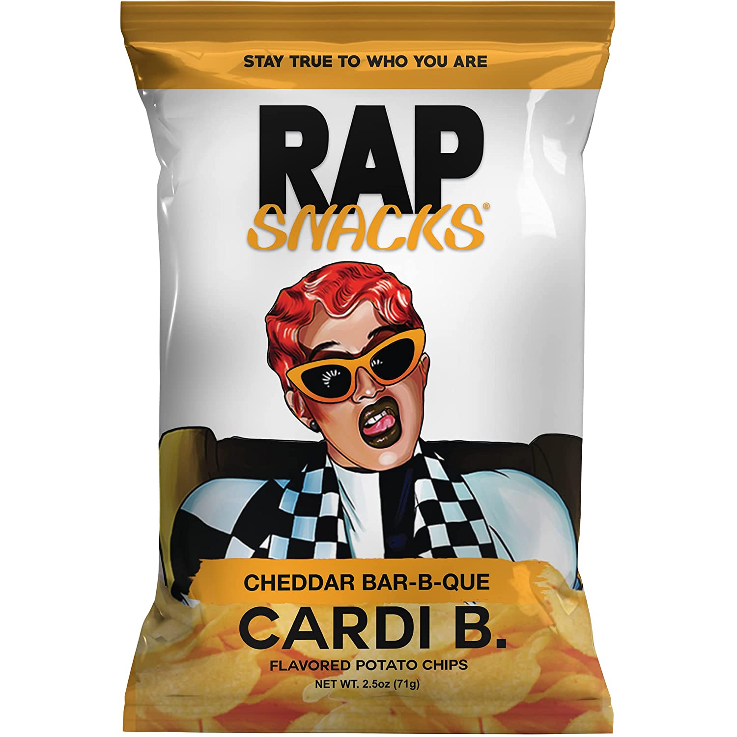 Rap Snacks Cardi B Cheddar BBQ Barb-B-Que - 2.5oz – Rarecandycanada