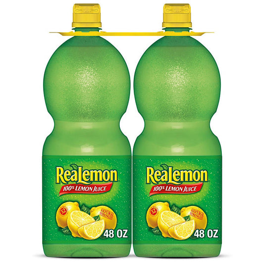 Rea Lemon 100% Lemon Juice (48 oz., 2 pk.