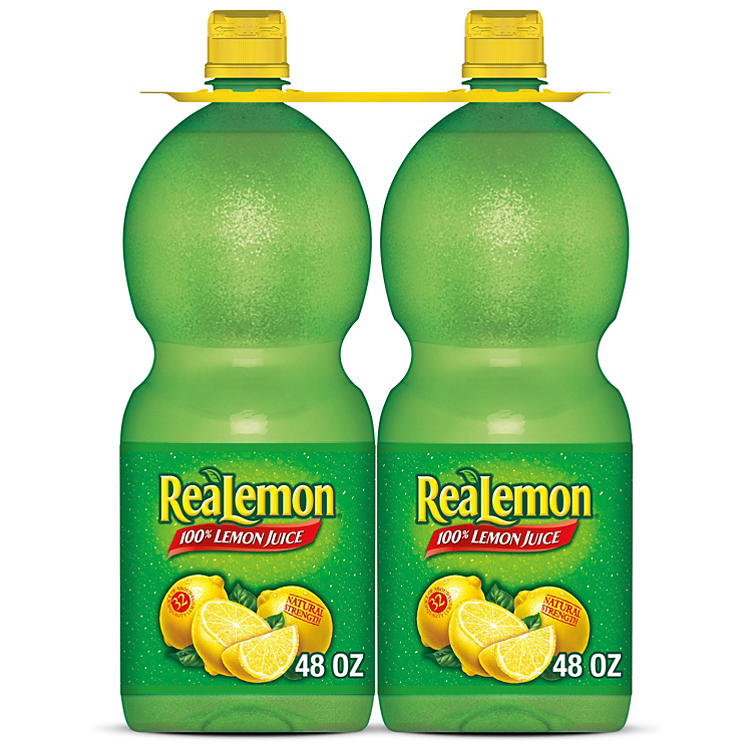 Rea Lemon 100% Lemon Juice (48 oz., 2 pk.