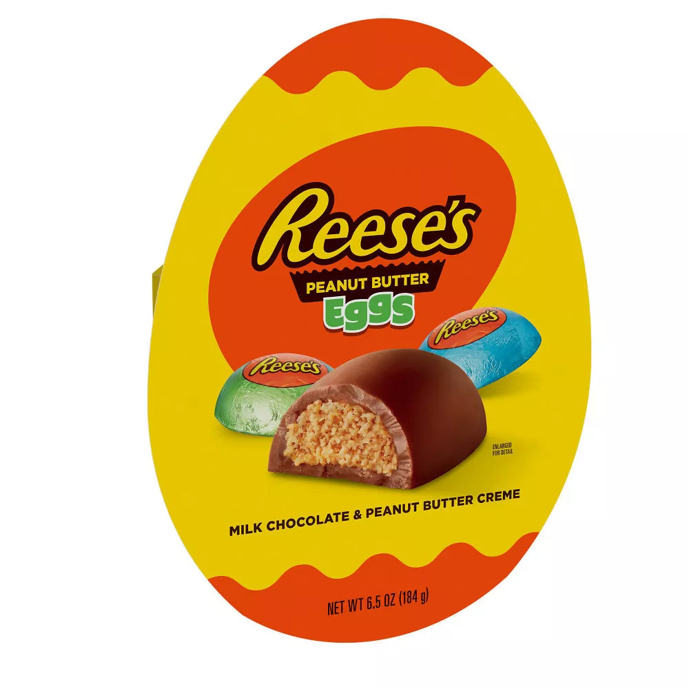 Reese's Peanut Butter Eggs Easter Egg Shaped Gift Box - 6.5oz