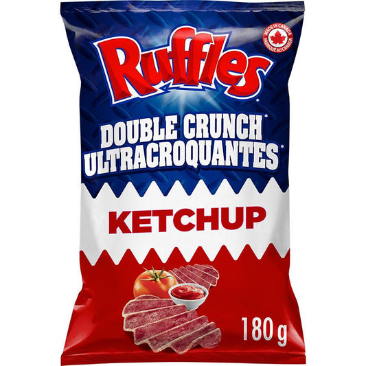 Ruffles Double Crunch Ketchup Potato Chips