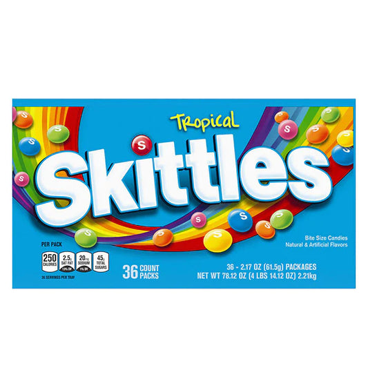 SKITTLES - TROPICAL 36x61.5 GR