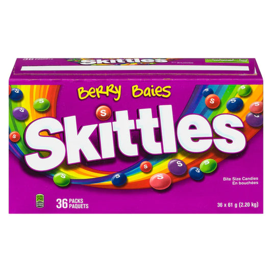 SKITTLES - WILD BERRY 36x61.5 GR