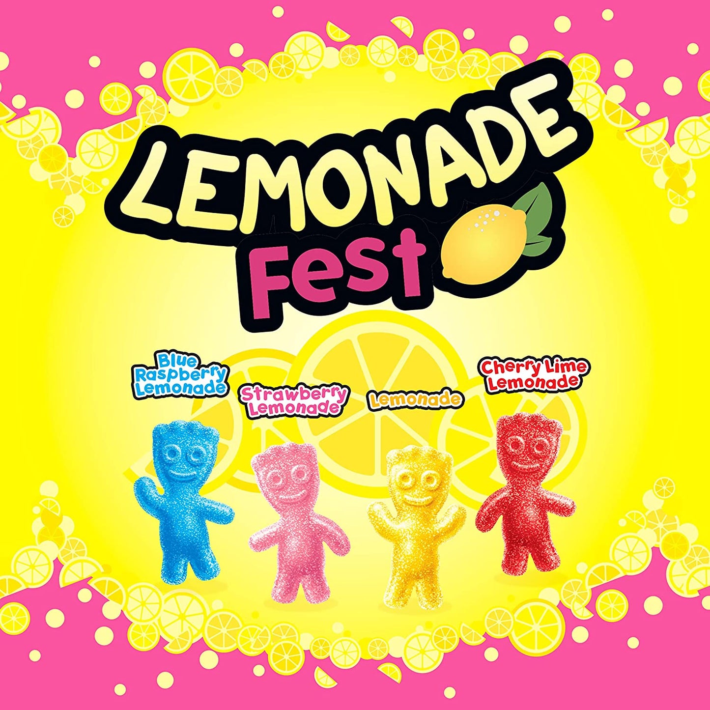 SOUR PATCH KIDS Lemonade Fest Soft & Chewy Candy