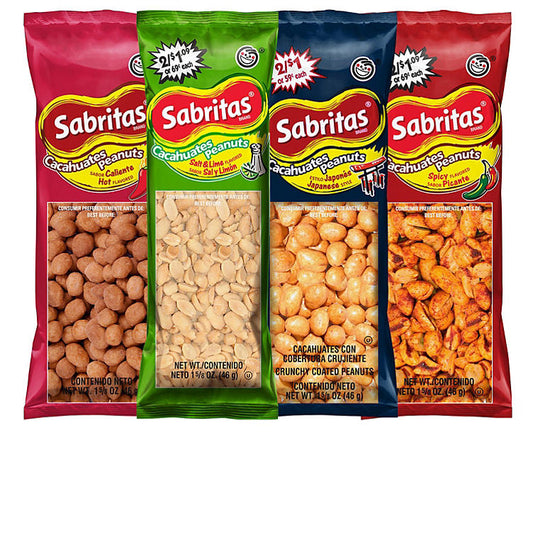 Sabritas Peanuts Variety Pack (30 pk.)