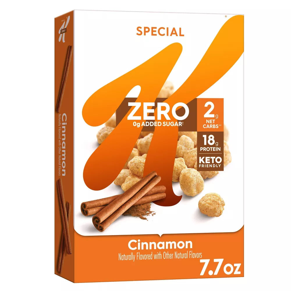 Special K 0g Sugar Cinnamon Cereal - 7.7oz - Kellogg's