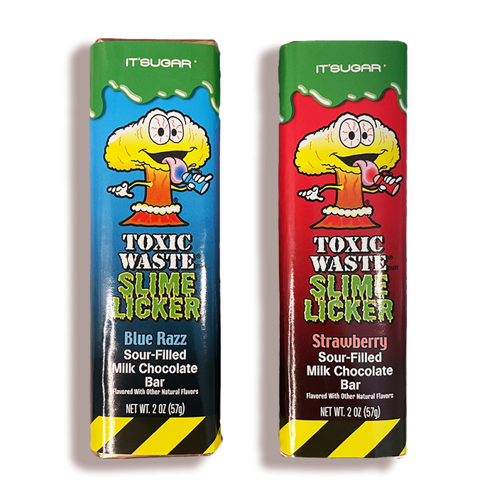TOXIC WASTE SOUR CHOCOLATE BARS