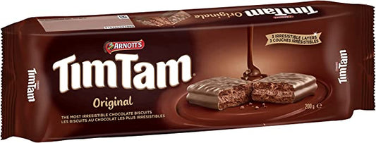 Tim Tam Original Chocolate Cookies - Chocolate Covered Biscuits - 200g