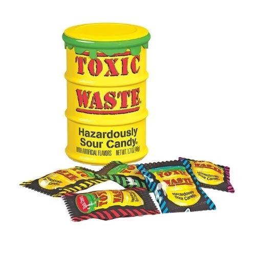 Toxic Waste Sour Candy Drum - 1.7oz