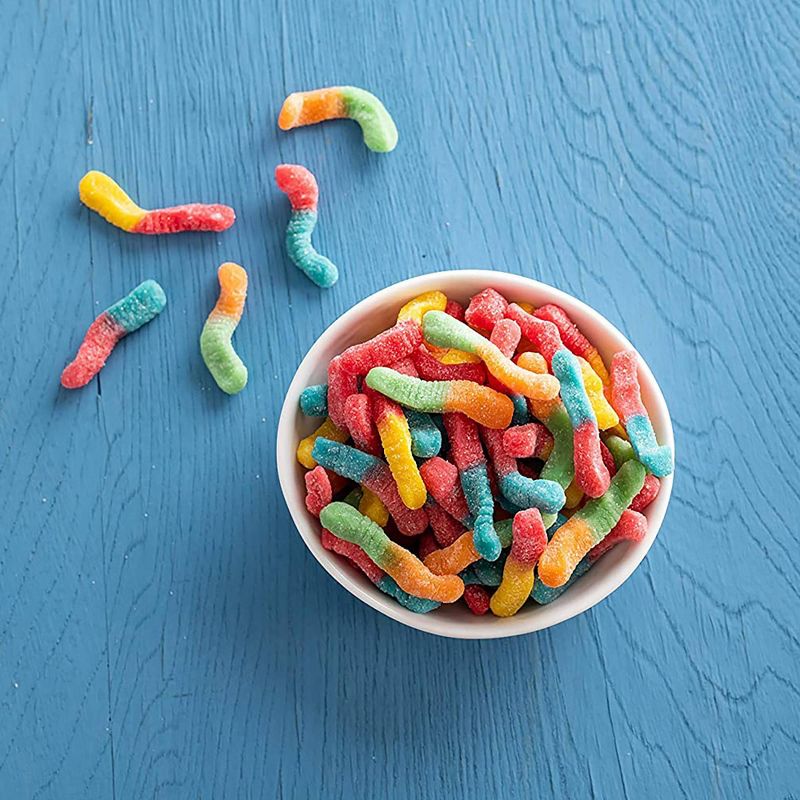Trolli Sour Brite Crawlers Original Gummy Candy Mix - 200g 7 oz