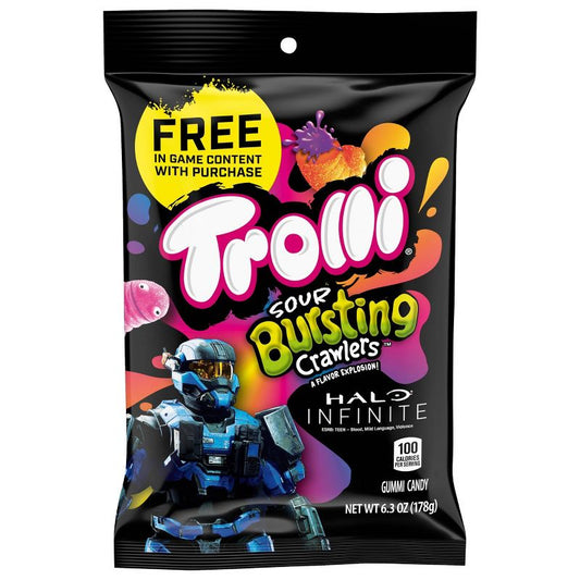 Trolli Sour Bursting Crawlers Gummy - 6.3oz