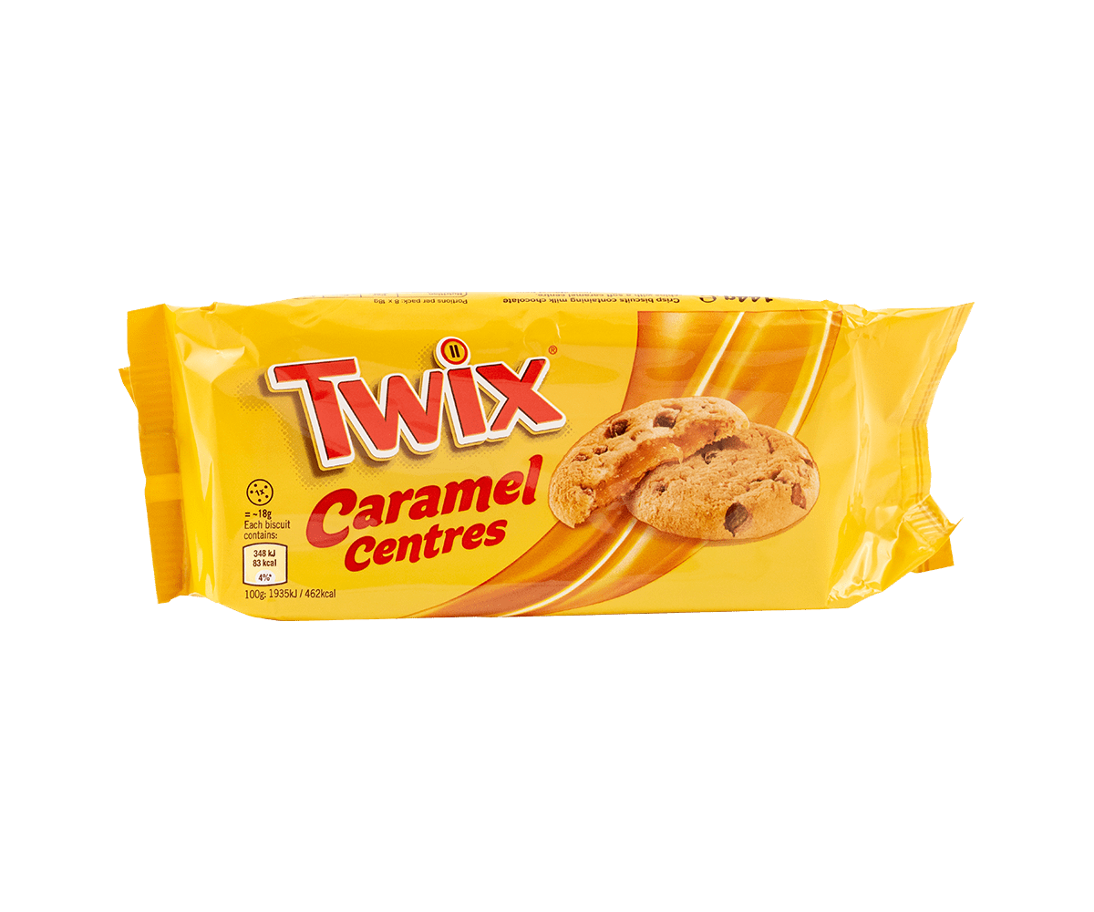 Twix Caramel Centre Cookies - UK British - OOS