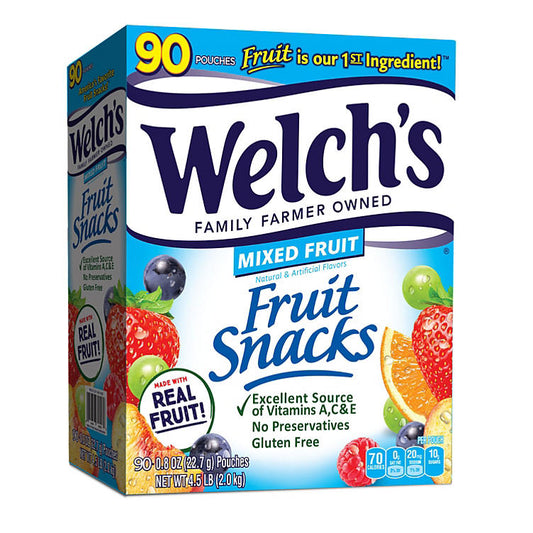 Welch's Mixed Fruit Fruit Snack (90 ct.)
