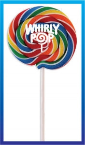 Whirly Pop Rainbow 60 ct - 1.5 oz