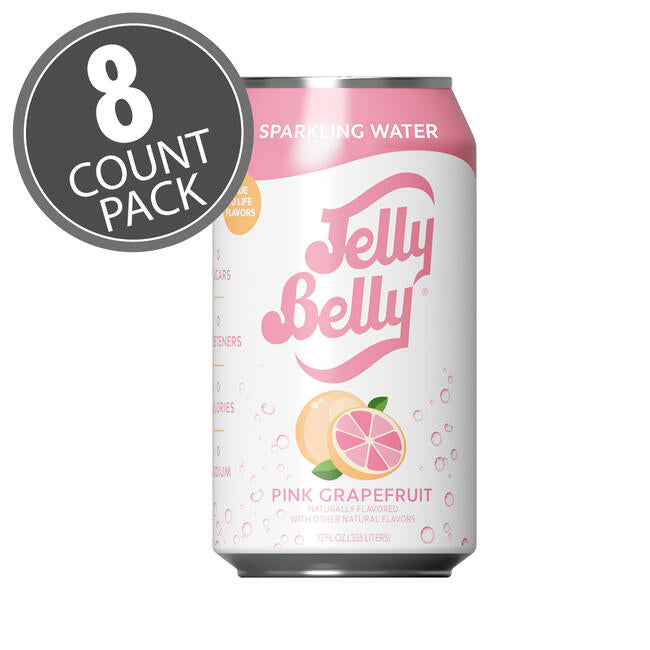 Jelly Belly Flavored Soda & Sparkling Water - 8 Pack - Wholesale - USA