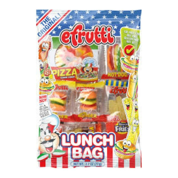 eFrutti Lunch Bag Gummy Candy - 77g