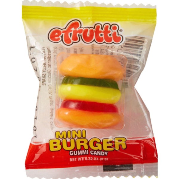 efrutti Gummi Burger Candy
