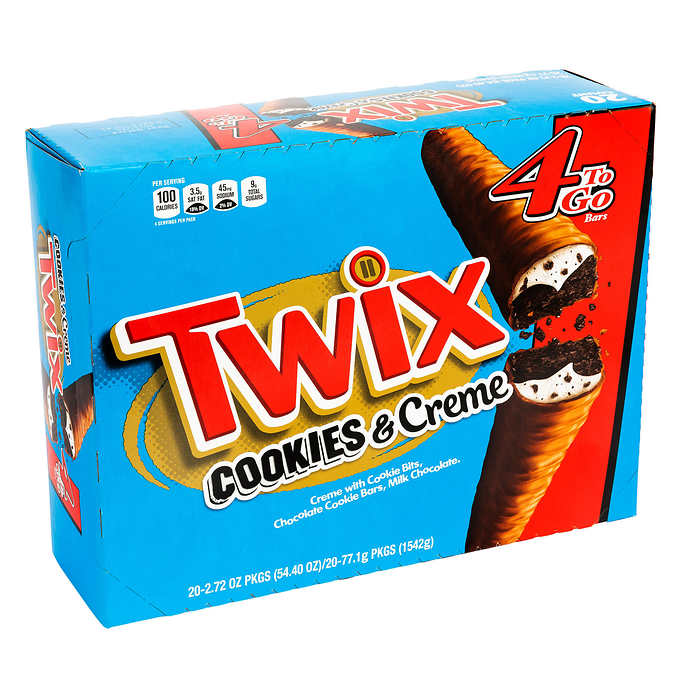 Twix Cookies & Creme Bars - 1.36oz