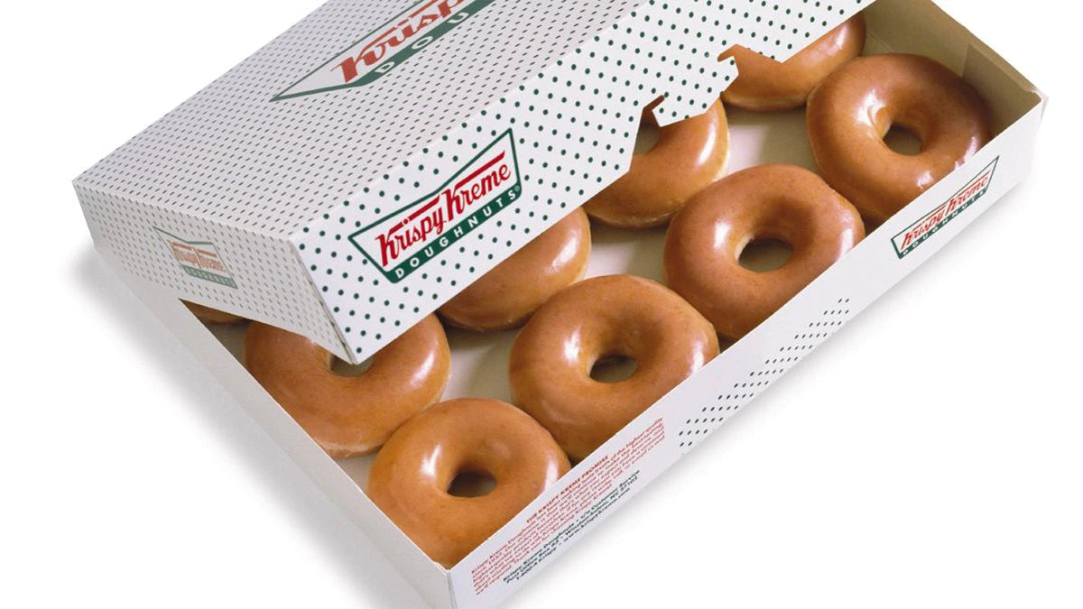 Krispy Kreme ORIGINAL GLAZED DOUGHNUT - Dozen (12 Pack)