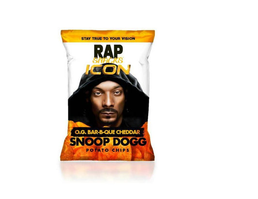 Rap Snacks Cheddar Barbeque Snoop Dogg - 2.5oz